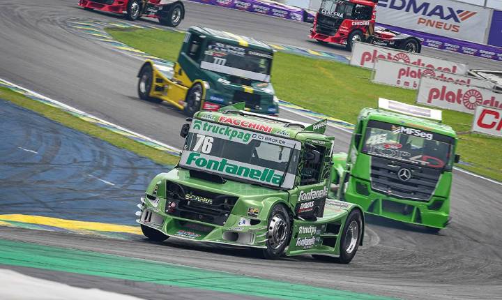 Bicampeão, Rafael Fleck inicia 2026 como o mais rápido da Fórmula Truck em Interlagos