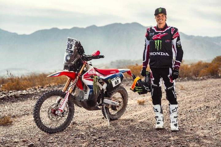 Brasileiro Bruno Crivilin é contratado pela Monster Energy Honda HRC Rally e leva o Brasil à elite mundial do motociclismo