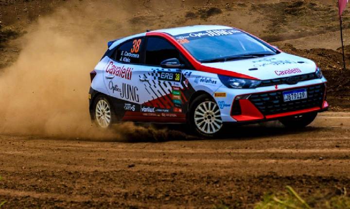 Brasileiro e Gaúcho de Rally se encontram em Estação