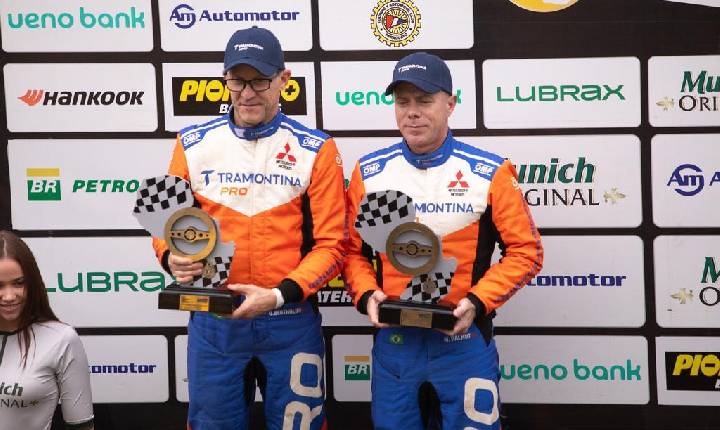 Brasileiros vão ao pódio no Paraguai e amplia liderança do Sul-americano de Rally