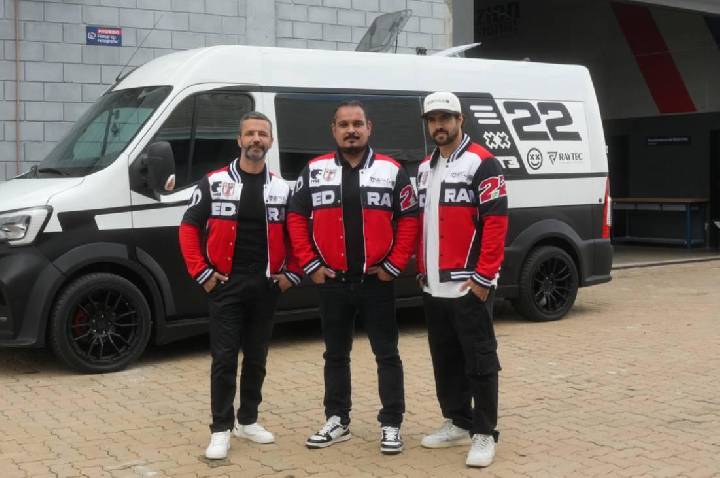 Caio Castro recebe van executiva personalizada sob medida pelo Grupo Raytec para aventuras na estrada