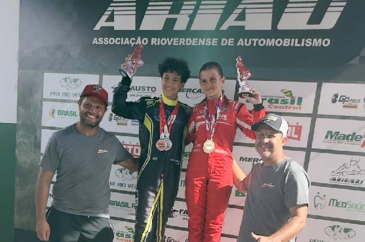 César Braga garante dobradinha da Brandão Motorsport no Goiano de Kart