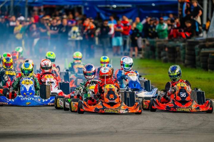 CRG venceu rodada tripla na OK-N e OK-N Júnior e lidera as duas categorias na Copa São Paulo Light de Kart