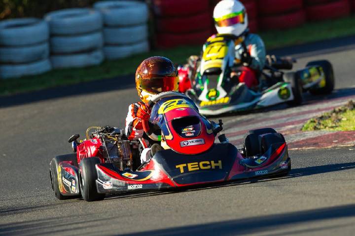 Du Gabbiadini mostra evolução e competitividade na 5ª etapa do Campeonato San Marino de Kart