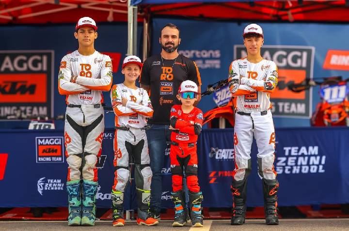 Em Goiânia, Team Rinaldi acelera por mais pódios no Campeonato Brasileiro de Motocross
