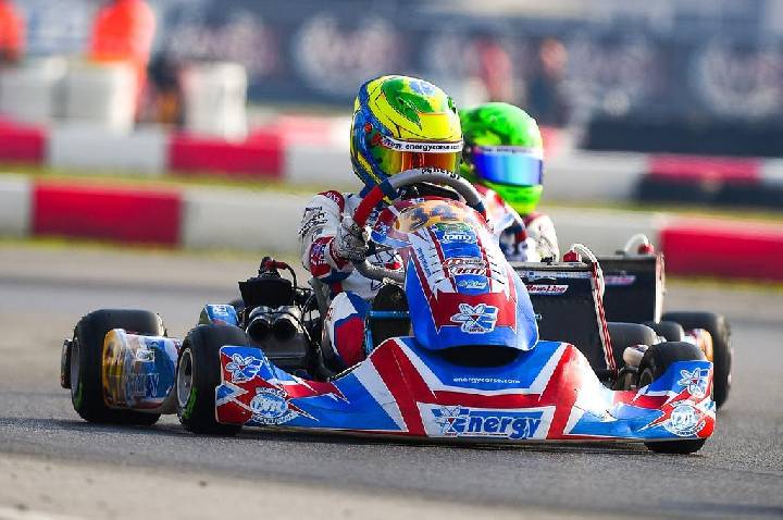 Felipe Sanches disputa última etapa da WSK Final Cup em Lonato, na Itália