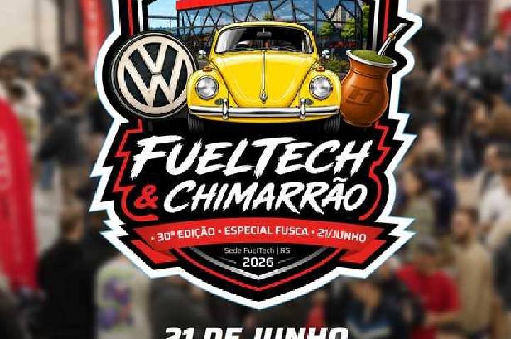 FuelTech & Chimarrão chega à 30ª edição neste domingo (21/6) homenageando um ícone do mundo automotivo, o Fusca