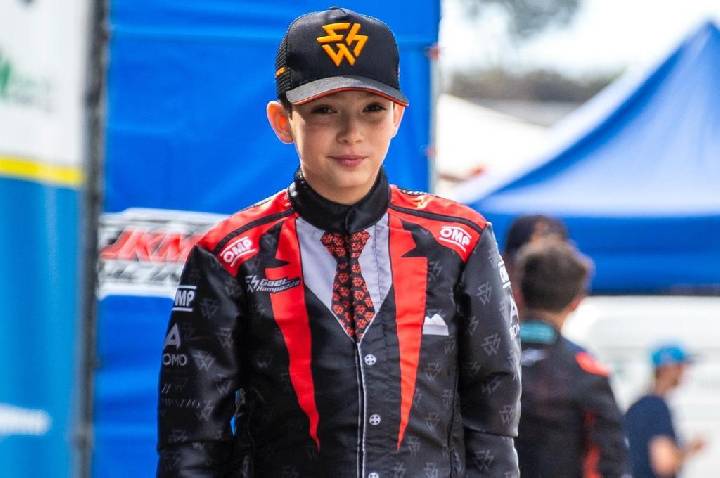 Gael Rampazzo chega à Santa Catarina para a disputa do 60º Brasileiro de Kart