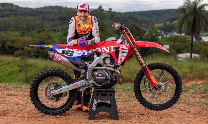 Honda Racing de Motocross apresenta novos grafismos para a temporada 2026
