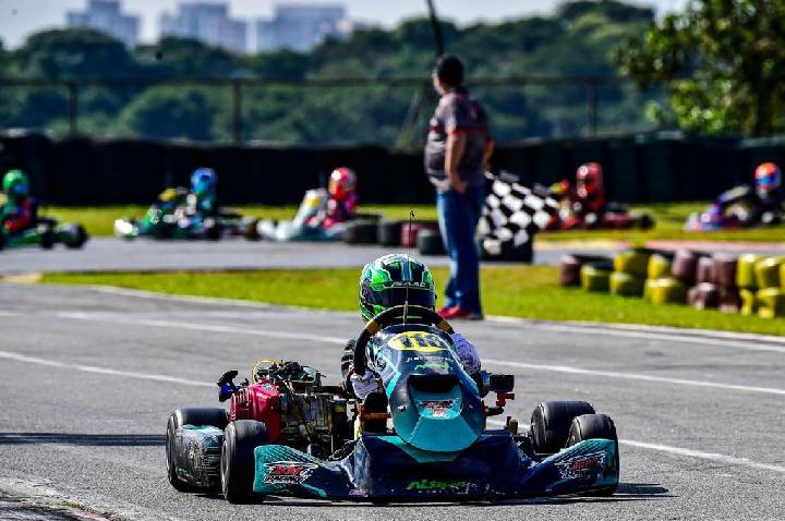 Isaac Mastella mostrou poder de recuperação e saiu de Interlagos com grande aprendizado na 4ª etapa da Copa São Paulo Light de Kart