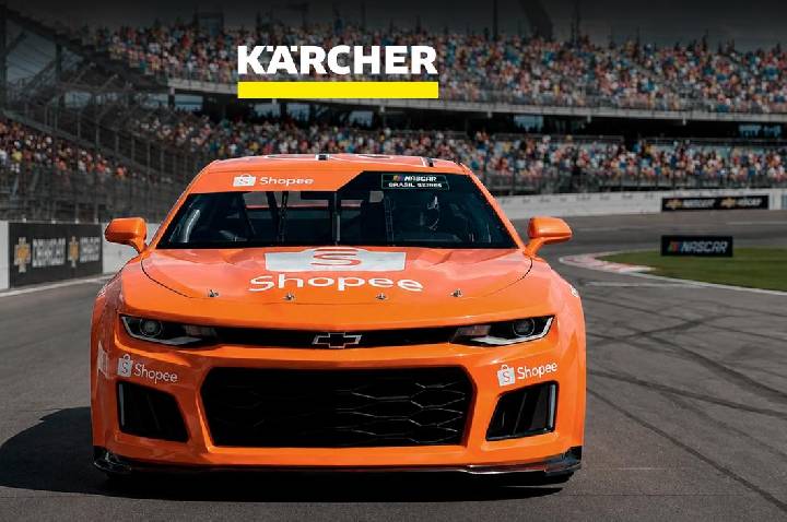 Kärcher e Shopee levam experiência de marca à NASCAR Brasil 2026 em Interlagos