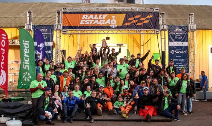 Rally Estação consagra campeões em corrida histórica