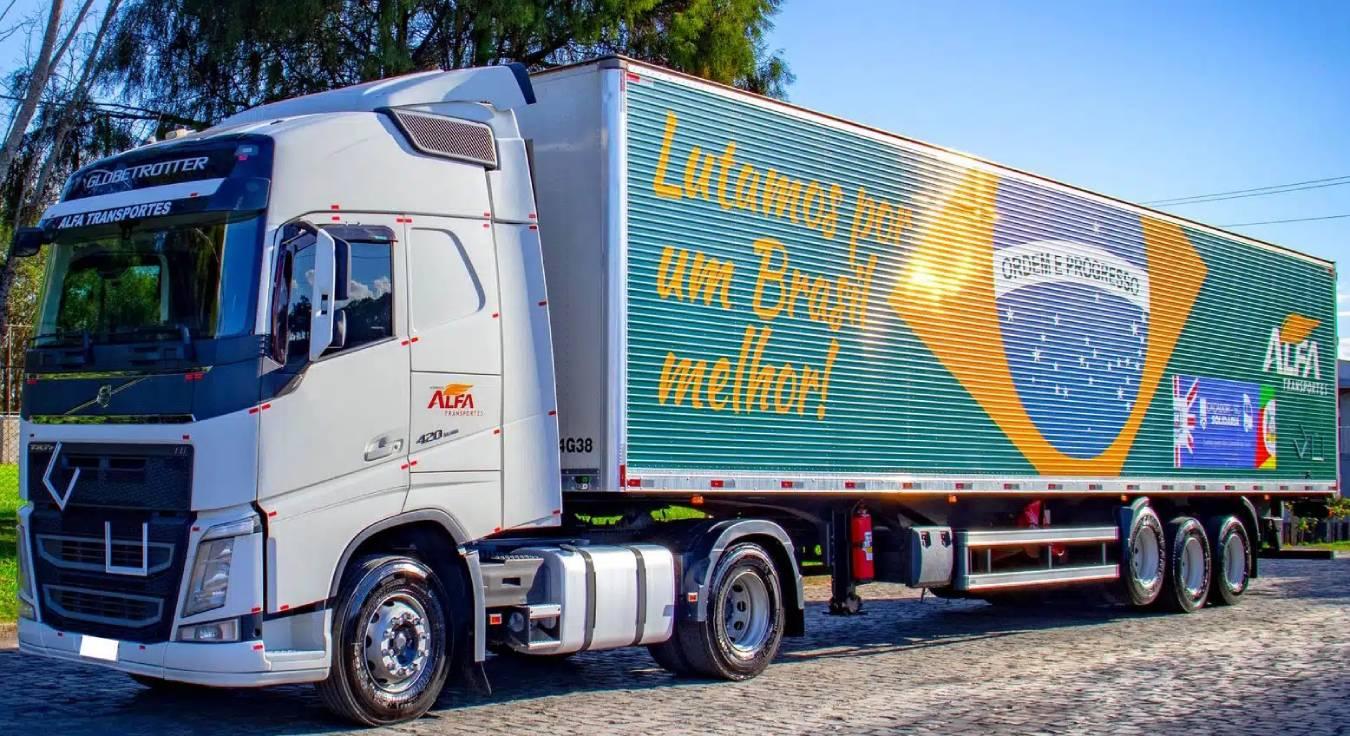 Alfa Transportes abre seleção para mulheres motoristas truck em Joinville-SC
