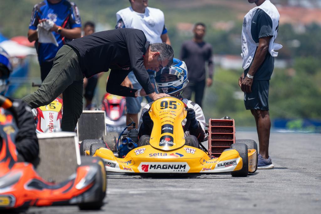 Dudu Ferraz conquista pódio na penúltima etapa dos Campeonatos Paraibano e Pernambucano de Kart