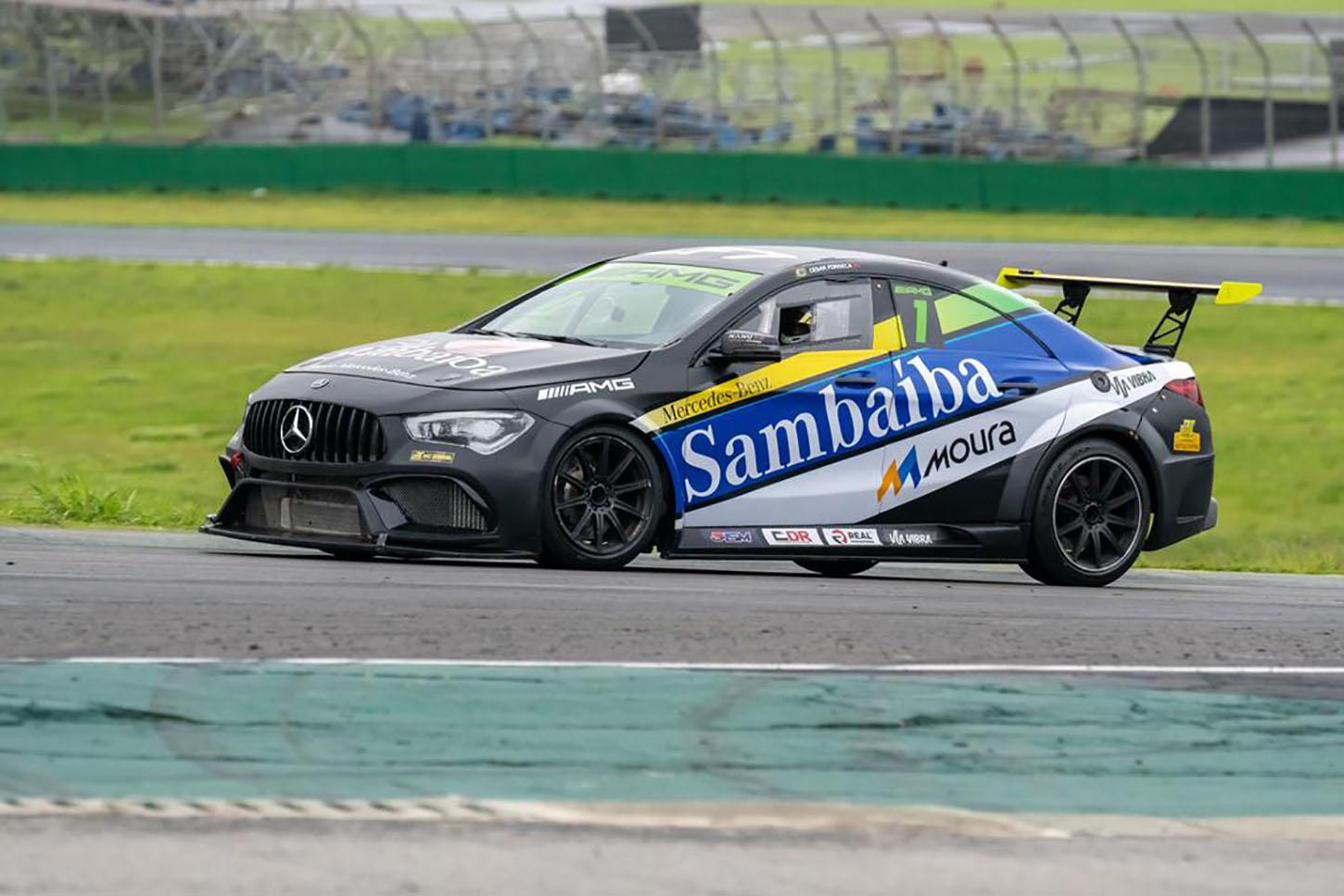 Dudu Ferraz faz última prova na F-Delta no ano e estreia com pole a bordo do Mercedes GT