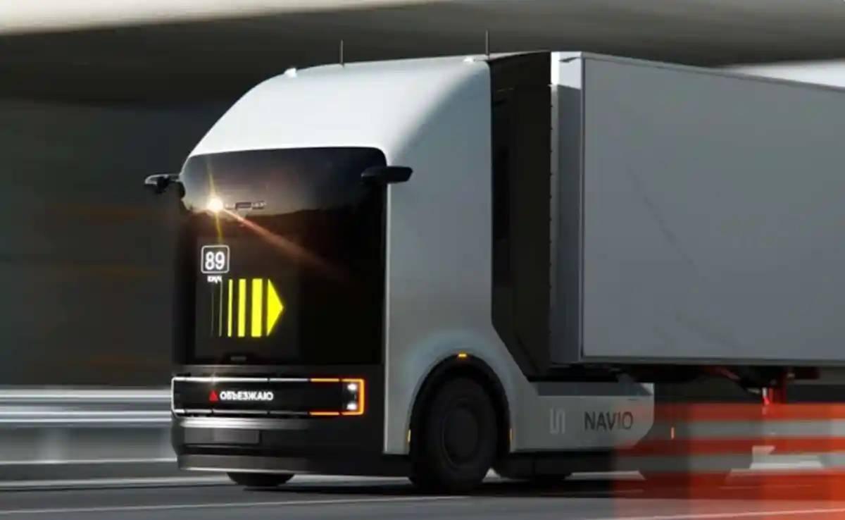 Empresa russa lança caminhão que não tem lugar para o motorista