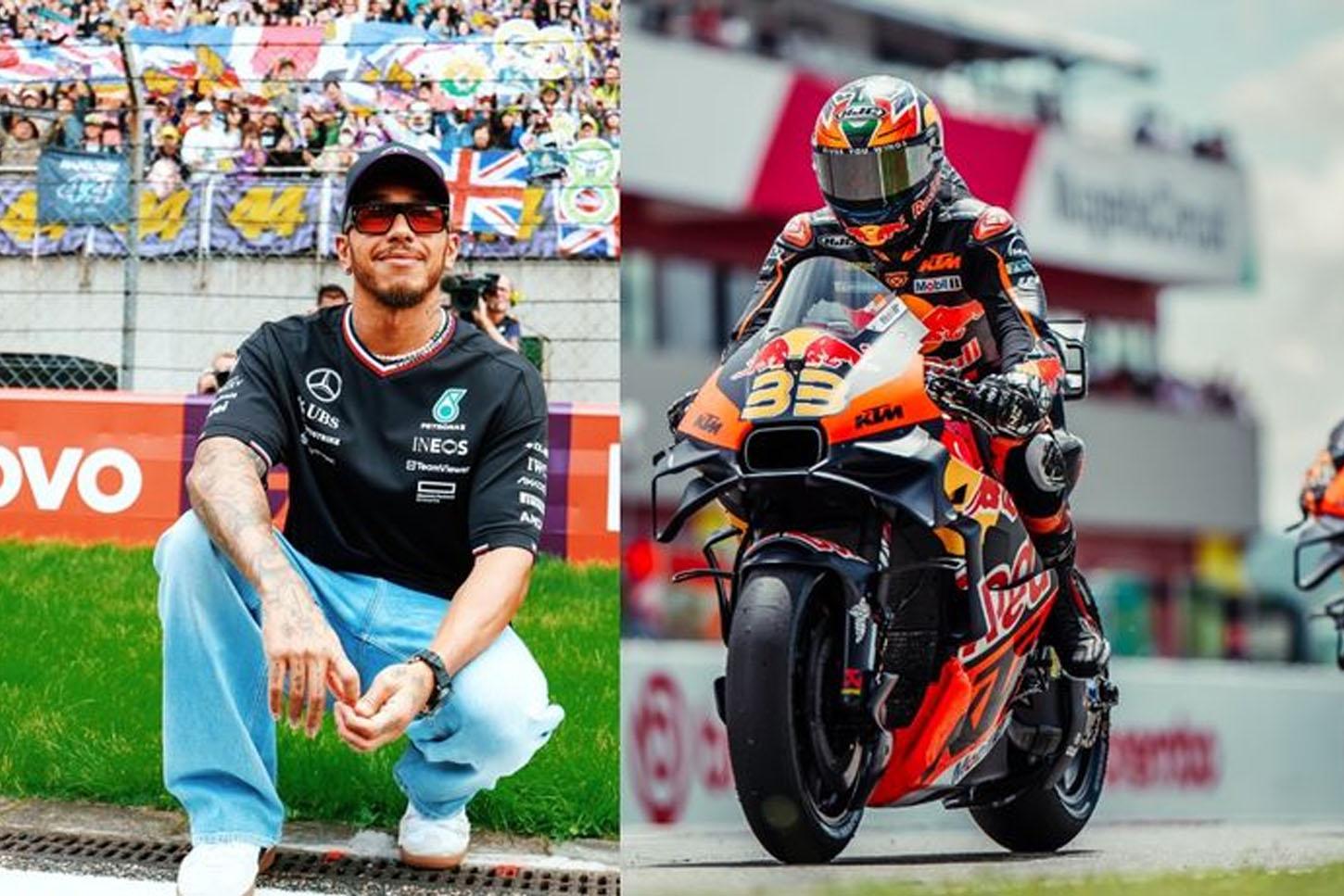 Lewis Hamilton considera investir na MotoGP em meio à crise financeira da KTM