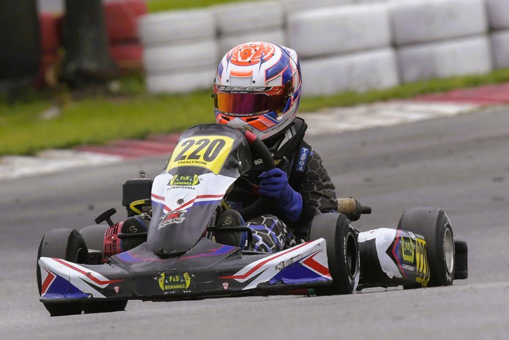 Thalyson Fernandes garante o título do Paulista KGV com desempenho espetacular