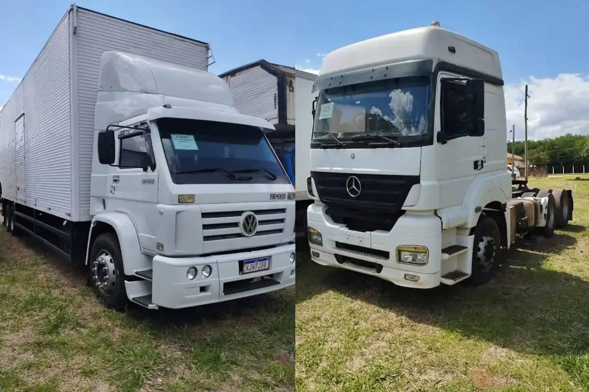 Receita Federal leiloa caminhões em São Paulo