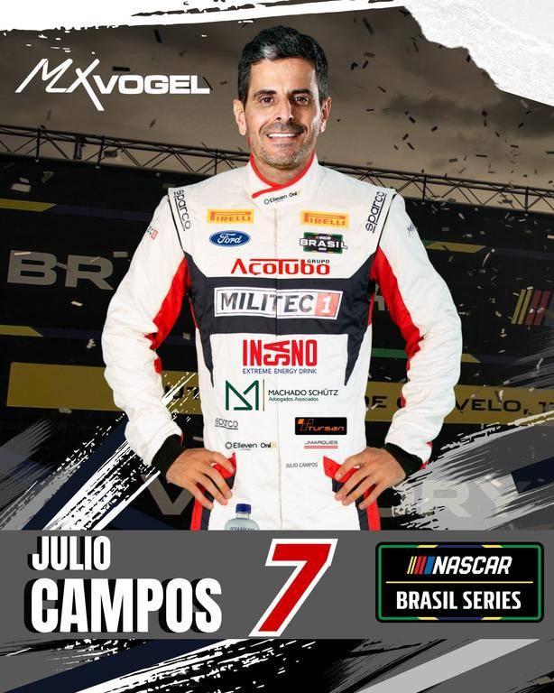 Bicampeão Julio Campos confirma presença na MX Vogel para 2025