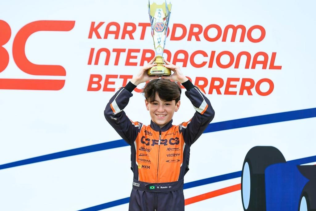 Guilherme Busato é vice-campeão da primeira etapa da Copa Beto Carrero em Penha-SC