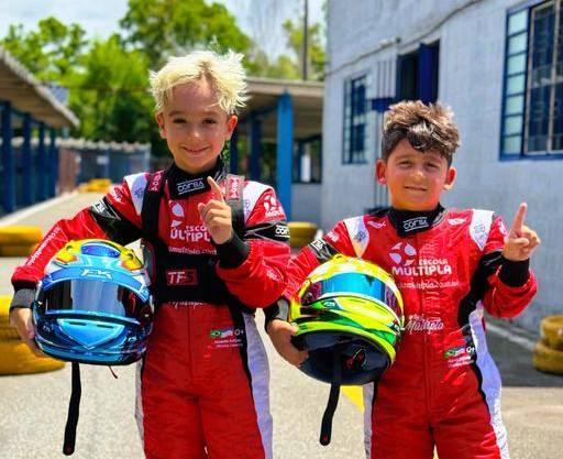 Irmãos Miguel e Joaquim Emerick fazem treino de olho na segunda etapa o Paulista Light