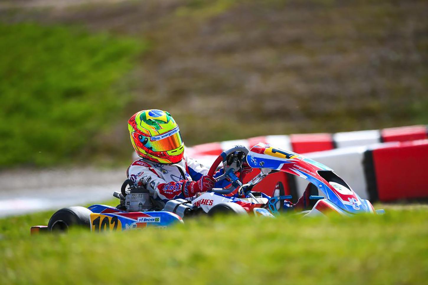 Felipe Sanches encara desafio no Campeonato Europeu de Kart com foco na evolução