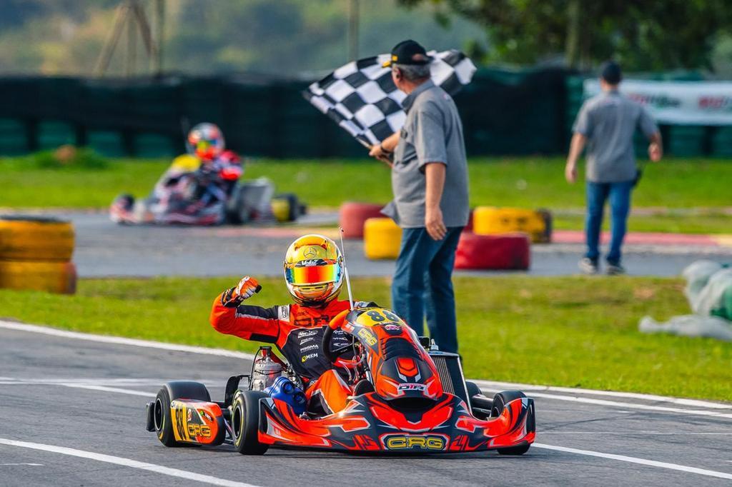 Com cinco poles e três vitórias, CRG comemora sucesso na 4ª etapa da Copa São Paulo Light de Kart