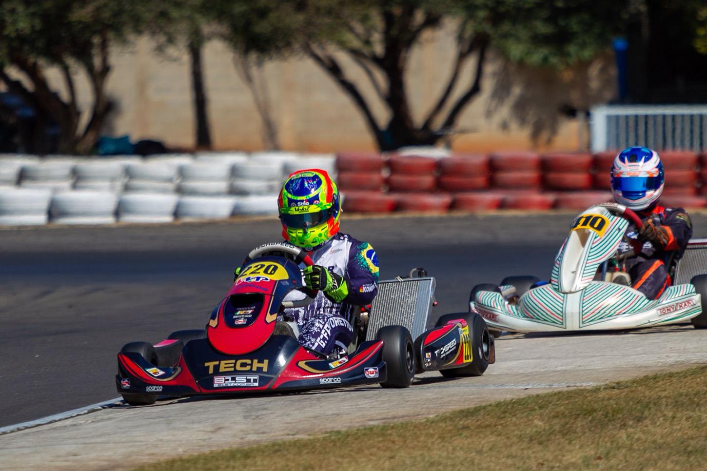 Gustavo Favoretto dominou a 4ª etapa do Campeonato San Marino em sua preparação para disputar os nacionais de kart