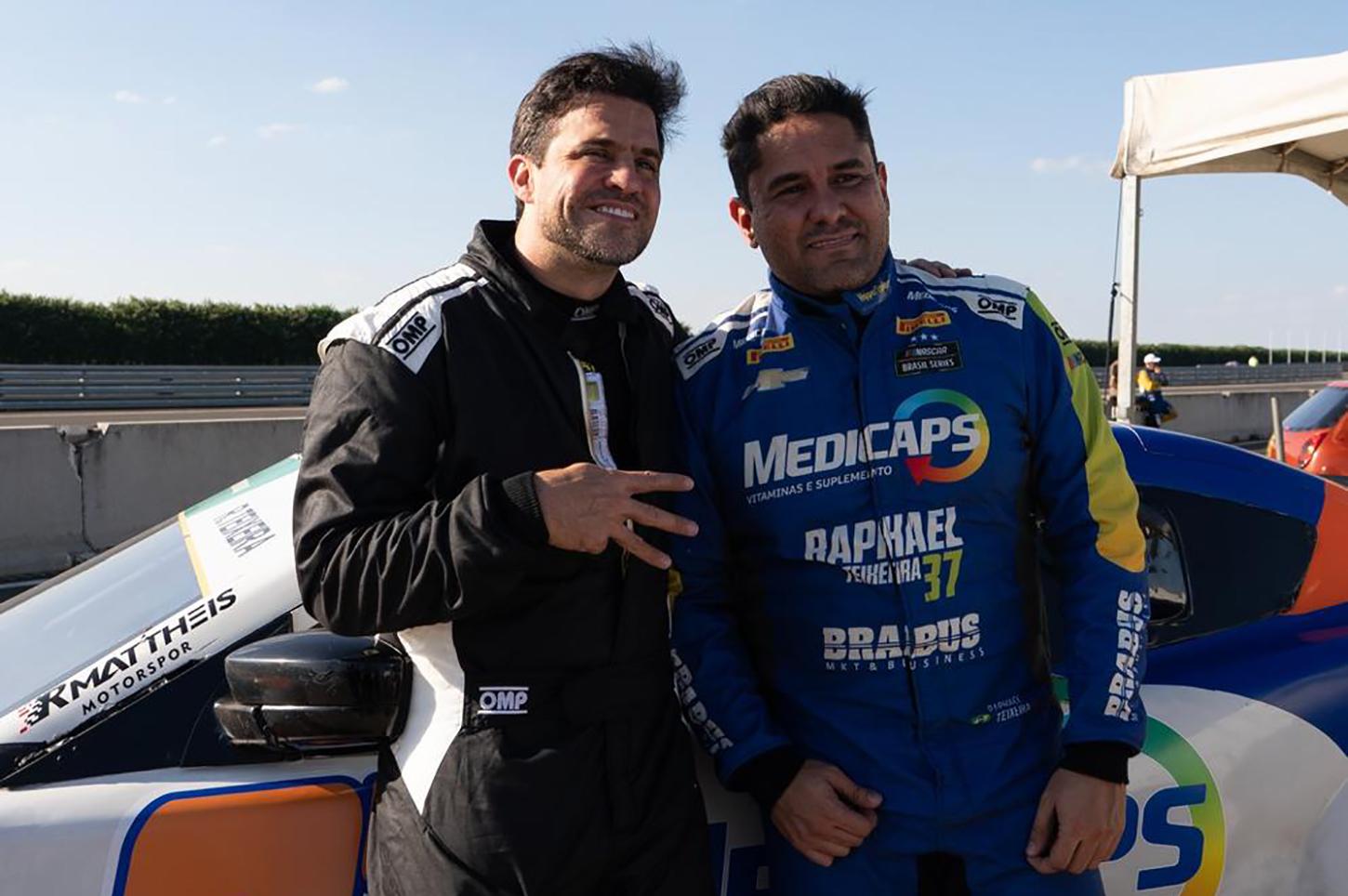 Raphael Teixeira terá Pablo Marçal como companheiro na terceira etapa da NASCAR Brasil em Interlagos