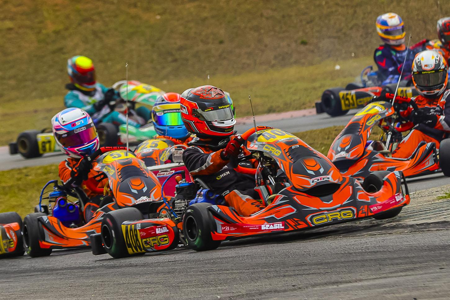 DTR Motorsport viveu sábado com quatro vitórias e 17 pódios na Copa São Paulo Light de Kart