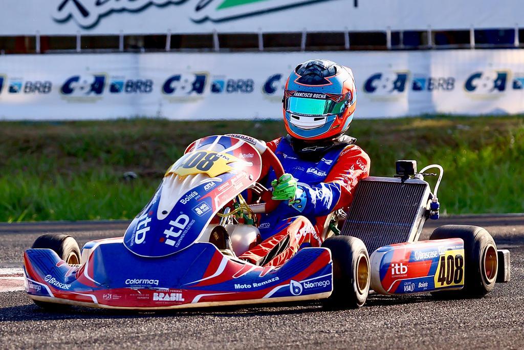 Francisco Rocha segue a preparação para o Brasileiro de Kart após disputas no Maranhão