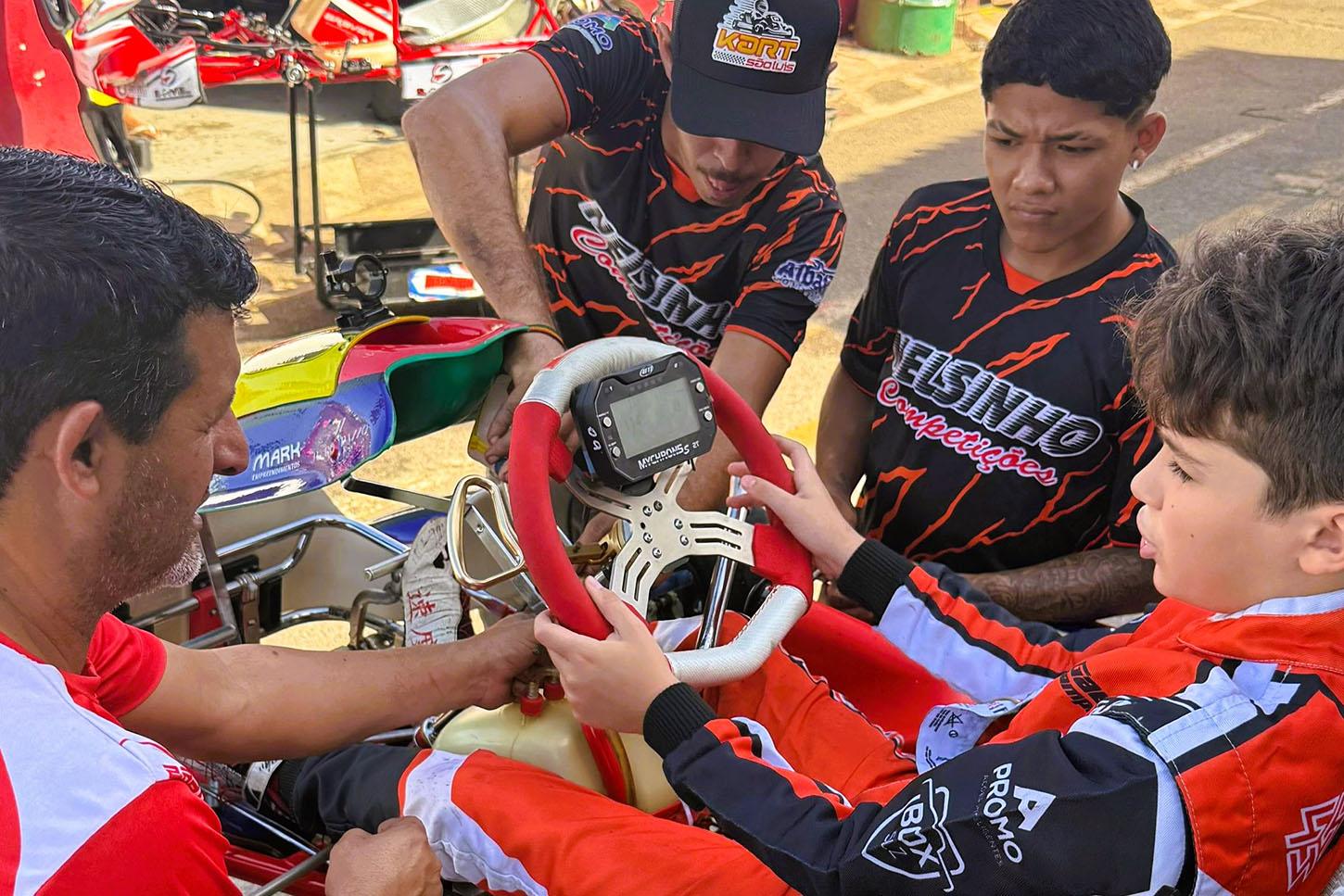 Gael Rampazzo retorna revigorado para a sétima etapa da Copa São Paulo Light de Kart