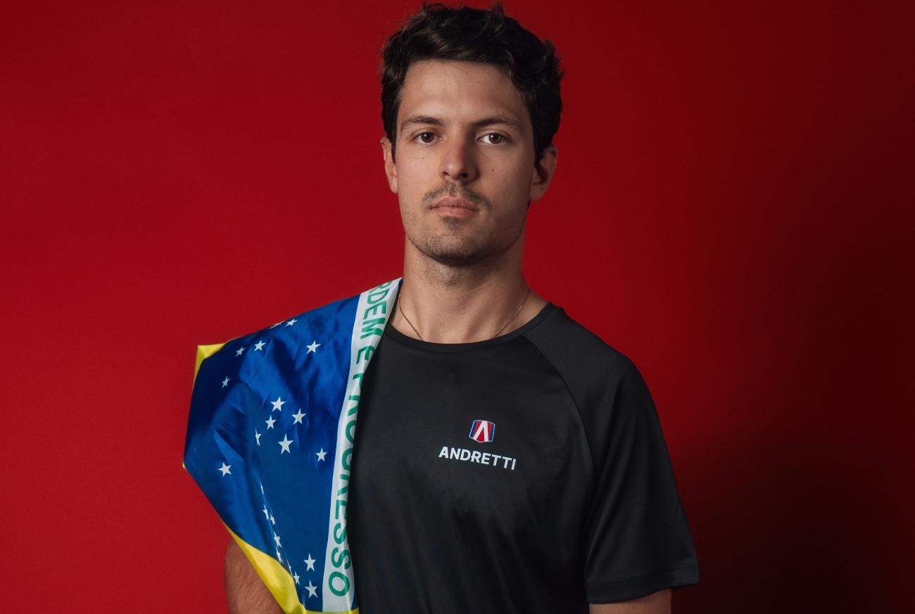 Equipe Andretti Global dá as boas-vindas ao piloto brasileiro Felipe Drugovich para Temporada 12