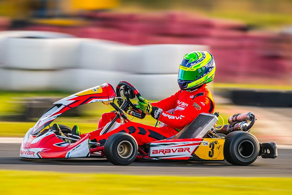 Firás Fahs deseja voltar à liderança da OK-N na Copa São Paulo Light de Kart
