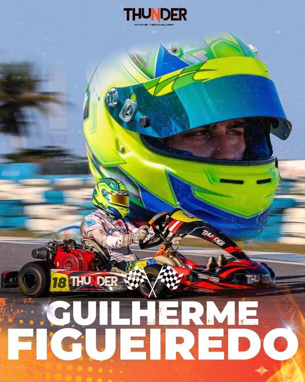 Thunder Technology anuncia Guilherme Figueiredo como seu piloto oficial de fábrica e Rogério Barbosa como consultor da marca