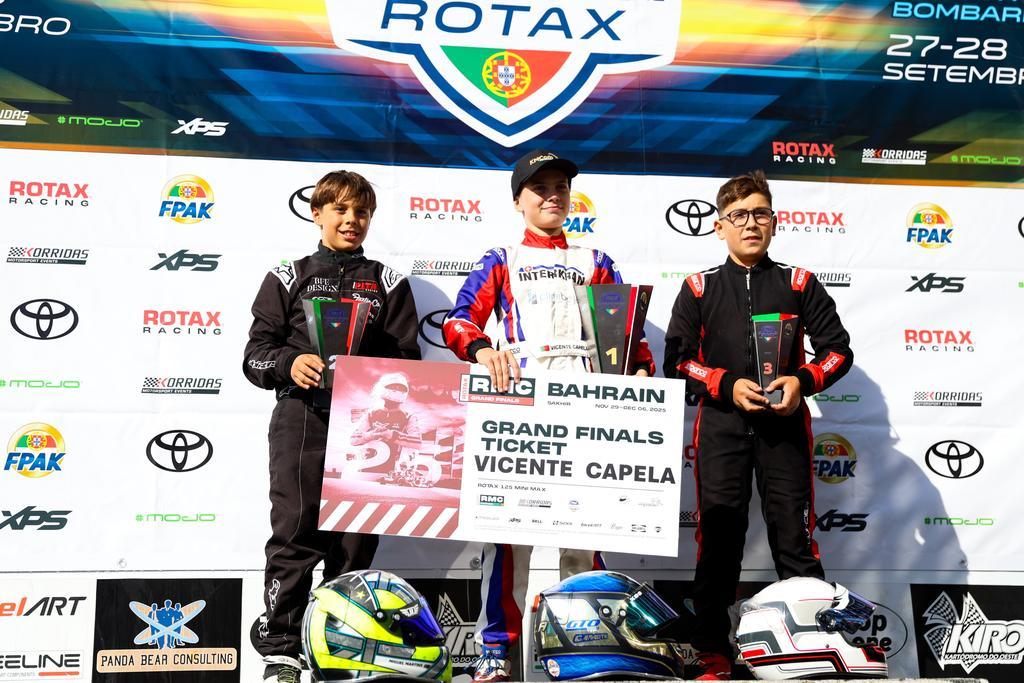 Vicente Capela conquista Bicampeonato Portugal Rotax 2025 com pilotagem brilhante