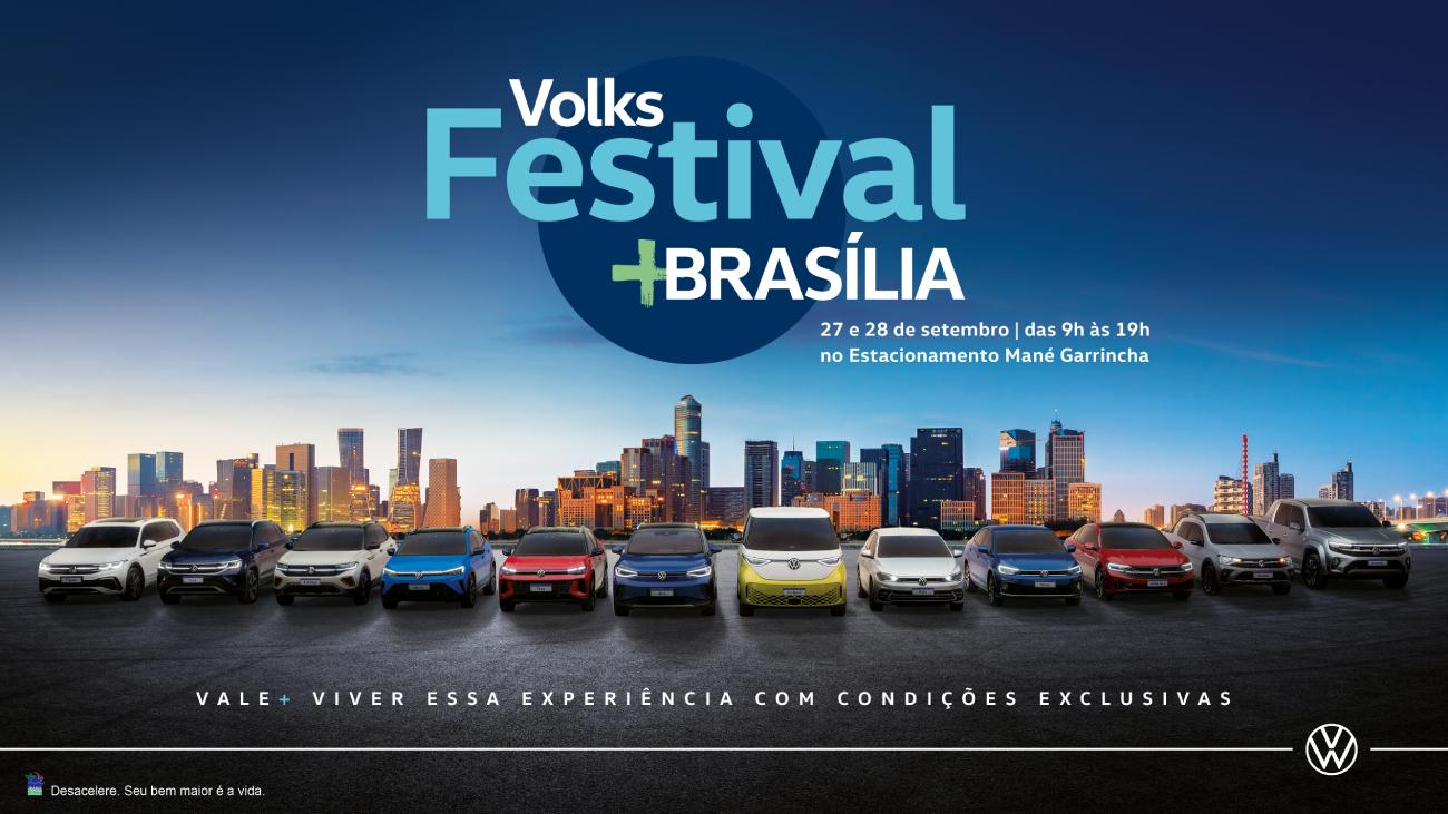 Volks Festival chega a Brasília com ofertas e ações exclusivas
