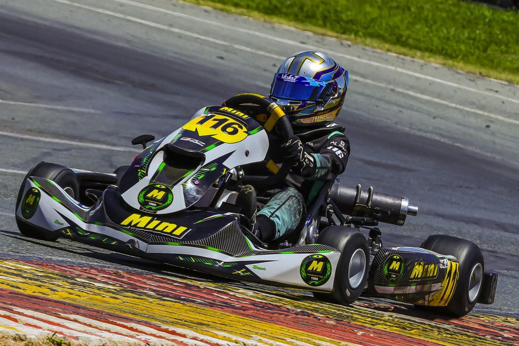Isaac Mastella disputou a 5ª etapa da Copa Beto Carrero e finalizou preparação para o Campeonato Brasileiro de Kart
