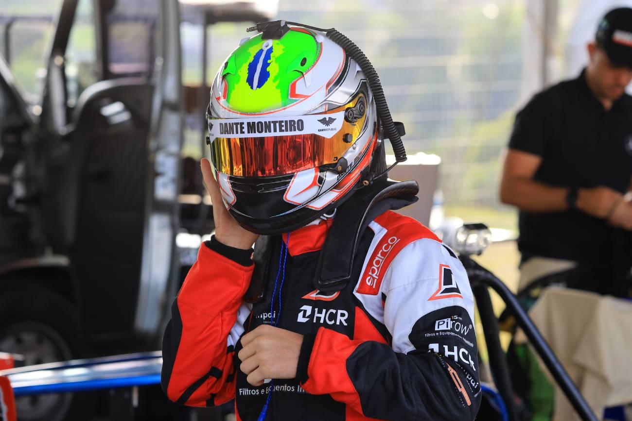 Dante Monteiro confirma favoritismo no Velocitta com treinos fortes e pole position