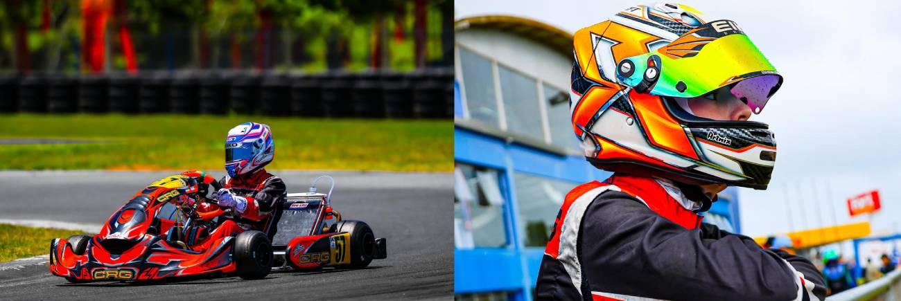 Irmãos Busato estão prontos para acelerar no Brasileiro de Kart 2025 em Santa Catarina