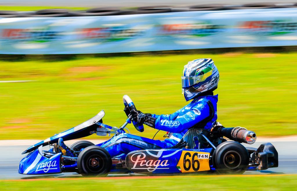 Gabriel Garcia obteve vaga na Final da F4 Novatos em sua estreia no Campeonato Brasileiro de Kart