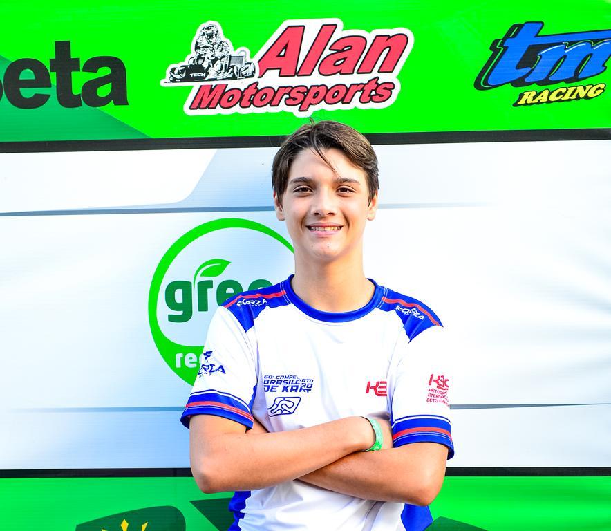 João Leal teve Provas de Fogo em estreia no Brasileiro de Kart