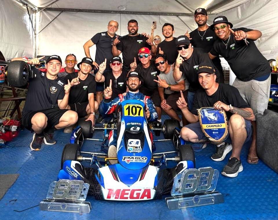 Mega Kart venceu o 60º Campeonato Brasileiro na categoria F4 Sênior