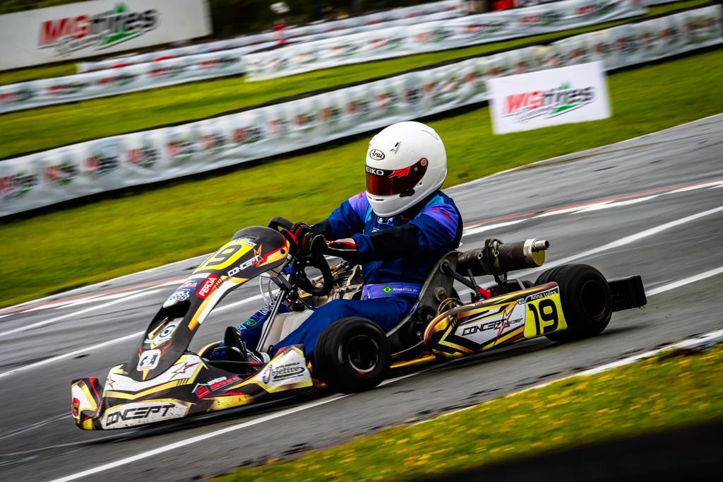 Mesmo diante do caos, Anna Luiza Pimpão mostra o verdadeiro espírito de uma competidora