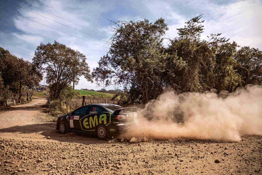 Dupla de Erechim compete em casa no maior rally de velocidade do Brasil