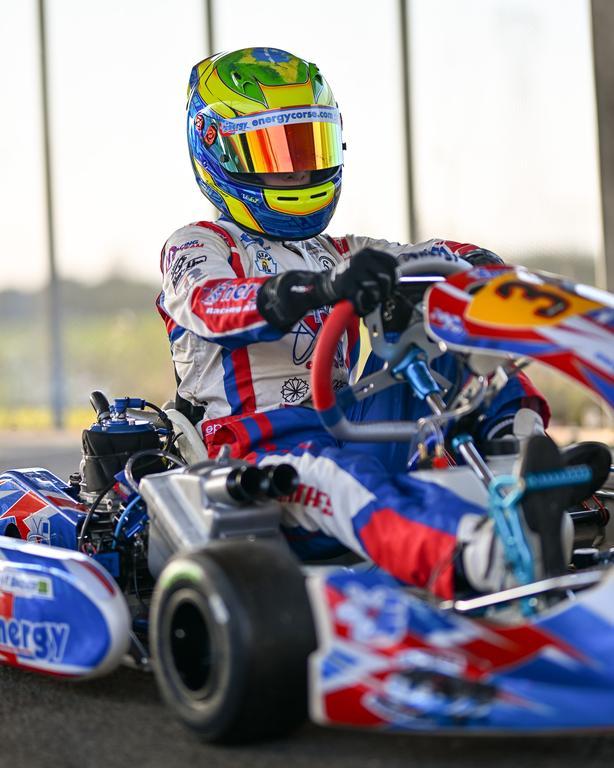Felipe Sanches supera adversidades e mostra reação na final da 4ª etapa da WSK Super Master Series em Lonato