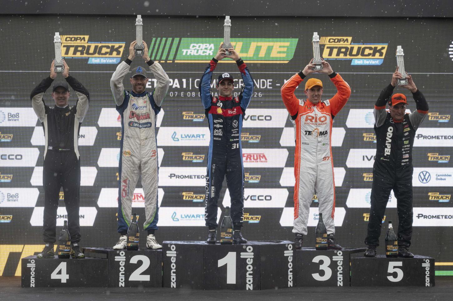 Maicon Roncen abre temporada com pódio