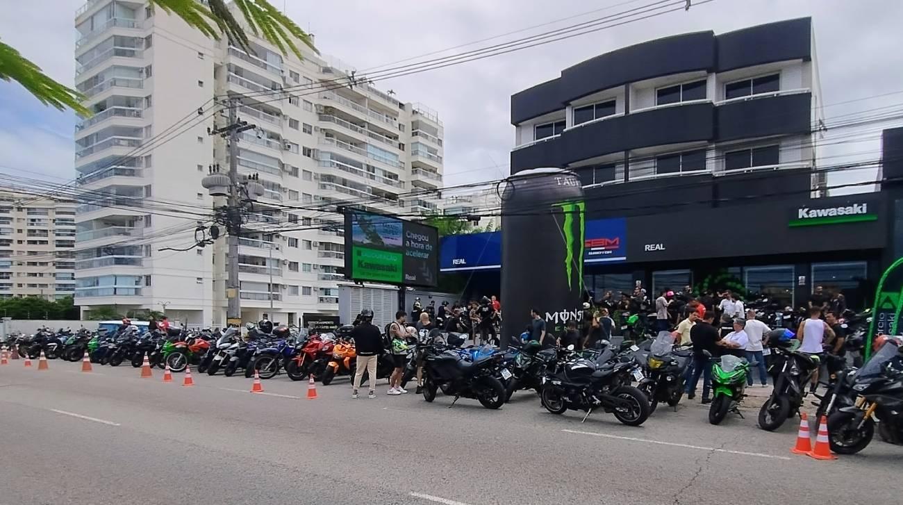 Real inaugura concessionária Kawasaki no Recreio dos Bandeirantes (RJ) e dá continuidade as inaugurações da marca no Brasil