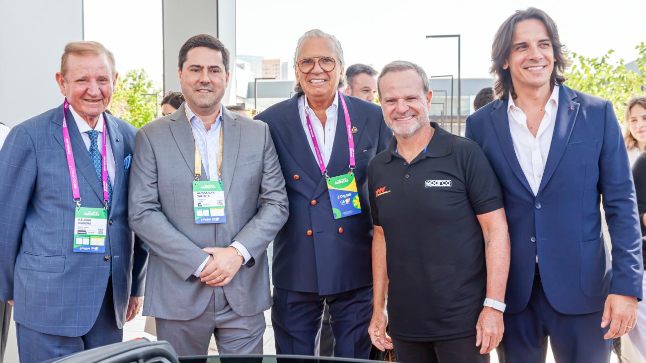 Rubens Barrichello abre o BiS SiGMA South America 2026 com foco na união entre esporte, tecnologia e entretenimento em São Paulo